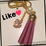 ♡ジルコニア&タッセル&パールのチャーム♡