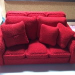 ミニチュア家具(モスグリーン)