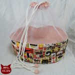 ねこふくろ（ねこいっぱい3）　通院に！歯磨き・爪切り・耳掃除の保定に！　