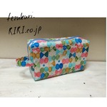 kinac0様専用★りぼんちょうちょ水色＊オムツポーチ