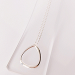 SV925 pear shape necklace
