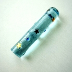 お好きな文字を！オシャレ印鑑❤Starデコ　青（B）