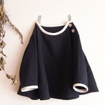 gauze シャツ *ネイビー*　size80　