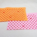 再販☆雑巾 ピンクオレンジ２色セット