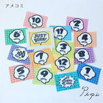 ベビーマンスリーカード アメコミ▽pipi