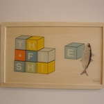 Fish and cube