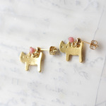 catsピアス -pink-