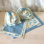 給食セット ブルー