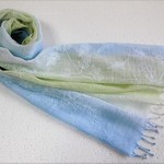 総刺繍リネン・コットンストール