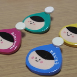 👦入園・入学に👧手描きの子どもイラストのお名前ブローチ