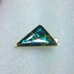 レジン ヘアクリップ小 三角