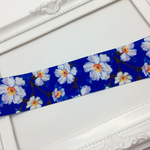 再入荷《2m分》鮮やかな 花柄グログランリボン(38mm)-52
