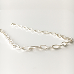 SV925 oval shinee silver 925 bracelets