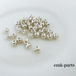 4mm《シルバー》透かし玉 100個入り