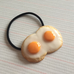 ふたご 目玉焼き ヘアゴム