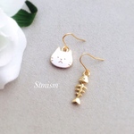 にゃんこ❤️ごちそうさまピアス