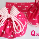 himari0326様専用再入荷!!【りぼんdeりぼん】☆ピンク☆お弁当袋セット