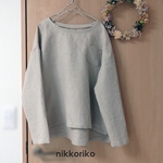 布帛Tシャツ　リネン　