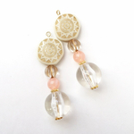 レビュー200感謝企画/桜ウォーターアンティーク風ピアスorイヤリング