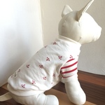 サイズ選択可胴42/46㎝　⚓️柄半袖Tシャツ