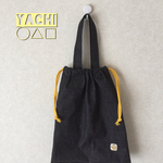 デニムのお着替え入れ⭐️ライオン⭐️yellow 