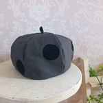 (受注製作)ドロップドット＊リバーシブルベレー帽[ベビー]