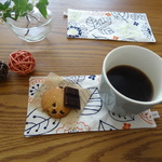 細長コースター♪使い方色々♪リーフ×春生成り♪