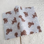 ≪再販≫ トイプードルのブックカバー(文庫本size)