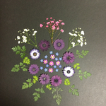 押し花  特別オーダー品 NO.543
