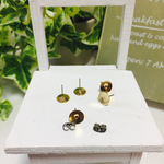 10個セット！チタンピアス 丸皿 8ミリ