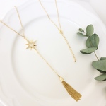 star　long　necklace　