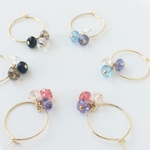 shine　hoop　ピアス