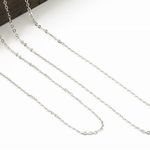 ★ウォータープルーフ★2mmマリーナステンレスネックレスチェーン（1本価格）金属アレルギー対応