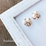 シックなcottonpearl ピアス/イヤリング キスカ