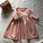 eri-na417様オーダー品♡コットンリネンのヨークワンピース