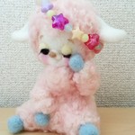 メルヘン♡レトロなヒツジちゃん(ピンクもこもこ) 