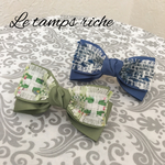 リントンツイード♡お試しバレッタ