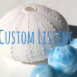 ◇ｋ様オーダー品◇ 海が聞こえる・・・♡海玉＆海の雫-Earrings-（silver925）