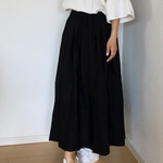 〈再販3〉黒のロングスカート