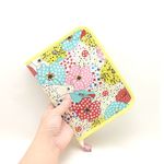 B6サイズの手帳・ブックカバー（ワイド）「花満開♪」
