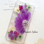 ♡新作♡人気デザイン♡押し花iPhoneケース