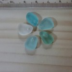 穴あき　天然シーグラス　②