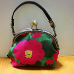 椿❤︎親子がま口ポーチ❤︎春