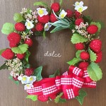 little mam様専用＊いちごのリース