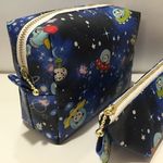 「kikko0710さまオーダー品」宇宙パンダ　ラミネートポーチ2点