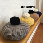 ♡×800 UVカット‼︎洗えるベレー帽♡