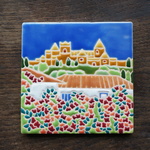 古城とブーゲンビリア Castillo la Buganvilla