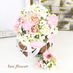 春色フラワーのブーケ〜Spring flower Bouquet〜【今ならオリジナルブーケスタンドをプレゼント】