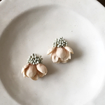 spring pierce, earrings   be