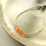 lotus sunstone〔蓮のブレスレット〕